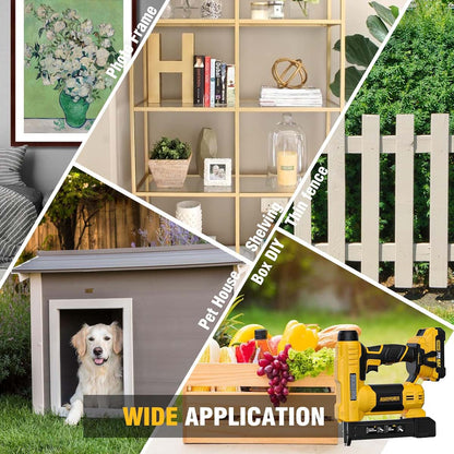 18-Gauge 2-in-1 Cordless Brad Nailer & Stapler Kit