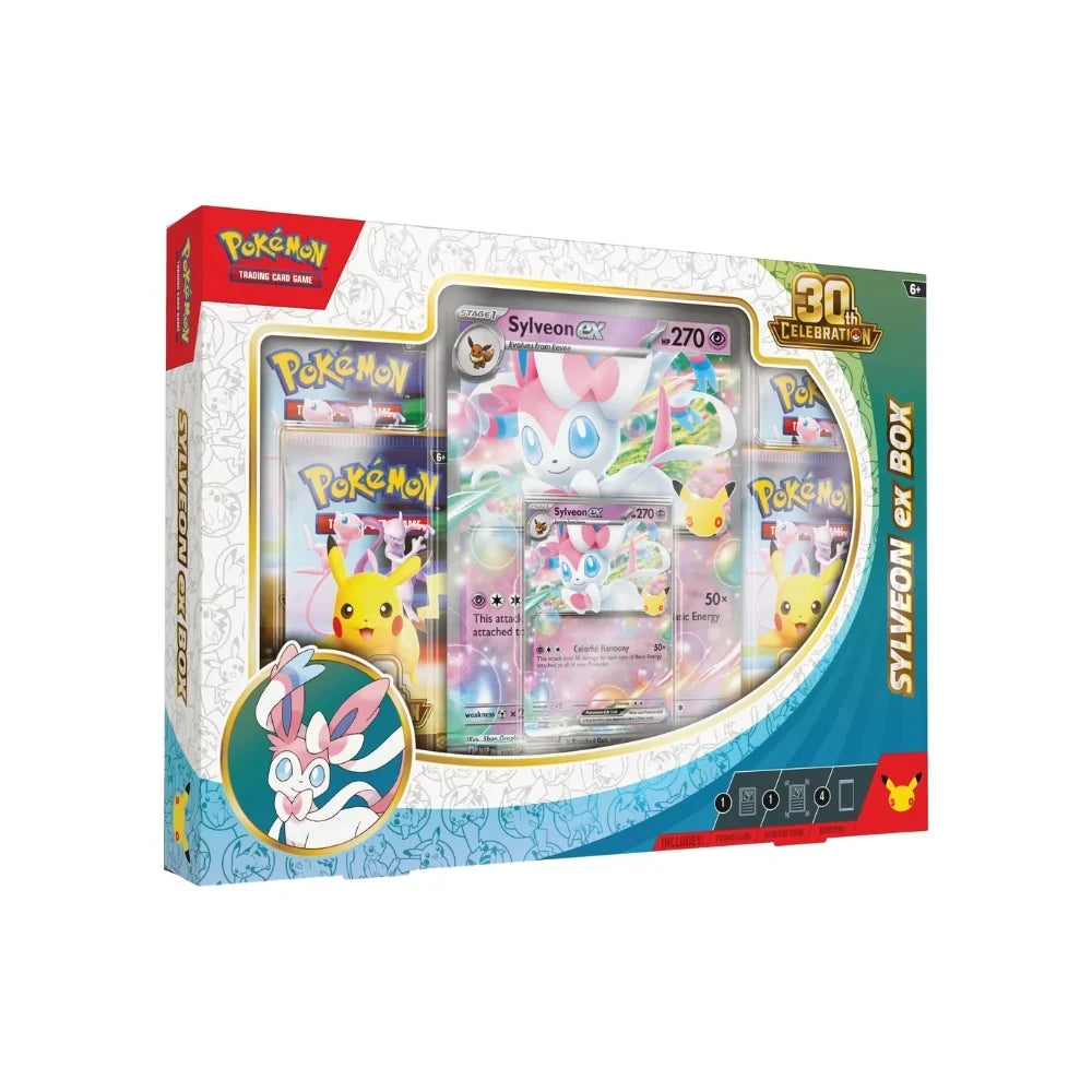 Pokemon TCG: 30th Celebration Sylveon ex Box (PRE-ORDER)