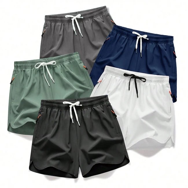 Men's 5-Pack Quick Dry Beach Shorts