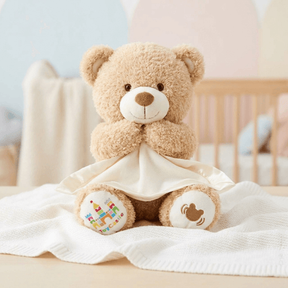 PeekPlush Peek-A-Boo Teddy Bear Toy With Motion & Sound For Kids